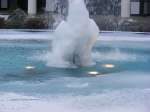 Liddington Hotel fountain